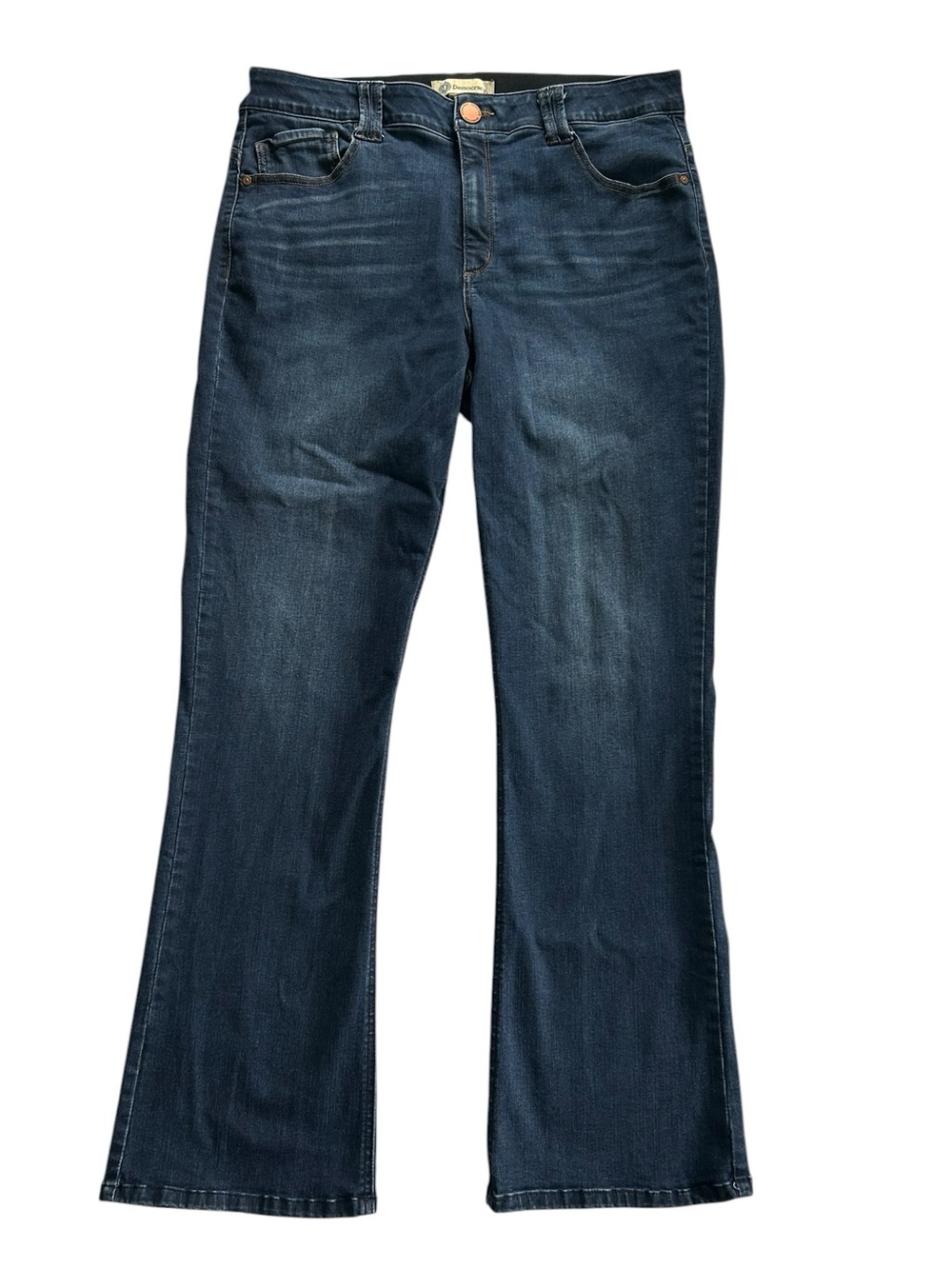 Democracy Absolution Itty Bitty Bootcut Jean Size 16 Medium Wash Comfy Casual